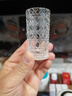 新款轻奢小酒杯浮雕加厚玻璃白酒杯酒盅一口杯烈酒宝石纹40ml 宝石小酒杯【1只装】 实拍图