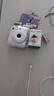 富士（FUJIFILM）instax  mini12 一次成像 立拍立得相机 mini12 茉莉白 套餐五（官方标配+水晶壳+肩带+白边相纸20张） 实拍图