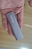 联想（Lenovo）512GB 移动硬盘固态(PSSD) ZX1 Type-c USB3.1双接口 读速560MB/s 手机直连 电脑 灰色 实拍图