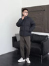 森马（Semir）轻松羽绒丨羽绒服男三防外套90绒面包服2025冬抗静电109725113101 实拍图