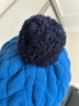 Kocotree儿童帽子冬宝宝秋冬季男童女童韩版小孩加厚保暖护耳雷锋帽潮 蓝色 帽子+围巾 L  帽围51-54cm，5-9岁 实拍图