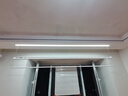 好太太隐形晾衣架电动晾衣机隐藏式自动智能升降阳台嵌入式晒衣架 D-3198：2.4米单杆被杆+照明语音 实拍图