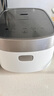 松下（Panasonic）饭光光2.0电饭煲0涂层IH家用电饭锅3-4人无涂层不锈钢2.9升一级能效SR-HNS102-W 实拍图