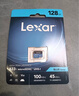 雷克沙（Lexar）128GB TF（MicroSD）存储卡 V30 A2 读160MB/s 游戏机平板行车监控录像内存卡 4K超清拍摄（BLUE） 实拍图