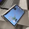 唯少 适用华为MatePad11.5保护套11.5英寸2026新款TXZ-W10/W20平板保护壳三折轻薄全包防摔软壳皮套 白冰蓝【蜂窝三折皮套】配触屏笔 华为matepad11.5英寸【2026款】 实拍图