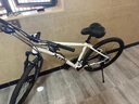 喜德盛（xds）山地车黑客380避震前叉21速变速铝合金车架 白/黑色17 实拍图