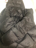 网易严选25新品90鸭绒超蓬羽绒服休闲面包服石墨烯保暖轻量抗菌防泼水 A款25秋冬连帽-静谧黑 M 实拍图