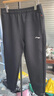 李宁运动裤男子冬季休闲裤拉链加绒保暖卫裤直筒运动长裤AKLUA75 实拍图