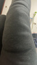海澜之家（HLA）男士保暖裤男加绒加厚护膝贴420克10A抗菌抗静电毛裤棉裤打底裤 600克加绒巨厚羊羔绒护膝-深灰色 3XL /185(170-190斤) 实拍图