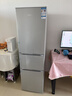 荣事达（Royalstar）210升三门小型租房家用电冰箱三开门三温区中门软冷冻 节能省电低音 两天仅约一度电 银色R210T 实拍图