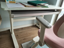 黑白调A2学习桌书桌儿童桌椅实木升降桌子写字桌电脑桌【进口橡胶木】1m 实拍图