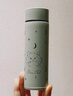 NITORI宜得利家居 迷你便携不锈钢保温杯 口袋杯 160ml CAT 淡绿色 实拍图