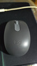 罗技（Logitech）M196 无线蓝牙鼠标 办公鼠标 笔记本商务办公家用 小巧便携 对称手型 石墨灰 实拍图