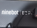 九号（Ninebot）电动滑板车成年人便携代步折叠E2Pro智能电动车学生10英寸大轮胎防滑真续航 实拍图