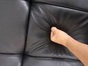 法蒂玛劳伦斯真皮电动沙发家庭影院客厅复古黑色像素平躺功能沙发床两用 约2.7米/三位/三电动伸缩平躺/零靠墙 头层真皮/欧肯电机【只换不修】 晒单实拍图