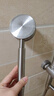 JOCBO【德国】304不锈钢增压花洒通用接口高压单头花洒头手持淋浴花洒 304不锈钢花洒（单个喷头） 实拍图