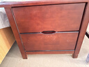 零树实木床新中式 床头柜  LJ-001 实拍图