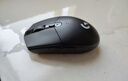 罗技（G）304 LIGHTSPEED无线鼠标 游戏鼠标 轻质便携 鼠标宏 绝地求生FPS英雄联盟吃鸡 生日礼物 黑色 实拍图