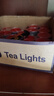 天长地久（TIANCHANGDIJIU）茶蜡保温蜡烛浪漫表白煮茶水果茶香薰无烟无味蜡烛批发4小时蜡烛 4小时红色100只 实拍图