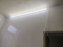 【免打孔】直插式led长条灯带开关日光灯管宿舍台灯超亮酷毙寝室 白光-灯管长1.2米-20W 实拍图