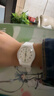 斯沃琪（Swatch）瑞士手表 纯白之光2.0 新年礼物男女时尚腕表考试表 SO28W107-S14 实拍图