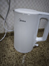 美的（Midea）电烧水壶电热水壶家用1.5L容量316L母婴级不锈钢无缝内胆双层防烫自动断电MK-HJ1566-PRO 实拍图