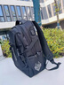 七匹狼双肩包男休闲男士大容量背包大学生书包新商务电脑包多功能旅行包 经典款三层仓黑色【大容量】 实拍图