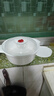 炊大皇 微波炉蒸饭煲蒸笼热汤热面热饭器皿专用加热盖 实拍图