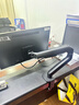 松能显示器支架小小白T6系列电脑显示屏支架T690升级款桌夹打孔机械臂T660倒挂上下屏吊装电脑架引力架 黑色【17-32吋丨爆款升级气弹簧+快装】 实拍图