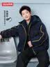 鸭鸭（YAYA）孙颖莎同款小雪花羽绒服女2026冬季新款时尚户外运动休闲外套XJ 深藏青色 M (建议110-130斤) 实拍图