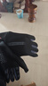 【京东物流】手套男士冬季加绒骑行电动车防滑触屏开车保暖手套女 【掌心防滑 可触屏】男士黑色 均码 1双 掌围女17-21男18-23cm 实拍图