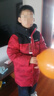 波司登25羽绒服儿童5A抗菌中长款加厚防寒新年红亲子连帽外套 实拍图