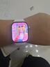 Apple/苹果 Watch Series 10 智能手表GPS款46毫米玫瑰金色铝金属表壳淡桃粉色运动型表带M/L MX2A3CH/B 实拍图