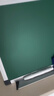 得力40*30cm粉笔书写黑板 镀锌背板绿板 磁性办公教学教师学生会议小绿板悬挂式写字板板书挂墙式33685 实拍图