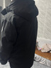 京东京造【进口极寒95鹅绒服】羽绒服男外套女冬季新款中长款 曜石黑 XL 实拍图