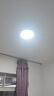 惠普护眼led卧室吸顶灯超薄超亮儿童房书房灯中山灯具 晨之光包安装 实拍图