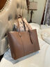 viney牛皮包包女包大容量托特包单肩包手提包生日圣诞礼物送女生女友 实拍图