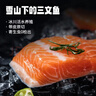 泰明扬新疆三文鱼中段 去皮整块切片刺身寿司生鱼片 冷冻冰鲜即食生鲜 中段整块 1200g 【3盒/去皮去刺】 冷冻【可以存放】 实拍图