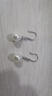 戚小米s999足银耳钉女法式复古仿珍珠耳钩纯银耳环优雅耳坠气质养耳洞 实拍图