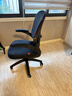 卡弗特人体工学椅电脑椅家用学习椅舒适久坐办公座椅升降转椅书桌椅子 豪华款-黑框黑/旋转扶手-无头枕 实拍图