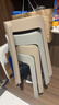 九千谷椅子出租房不占空间轻奢高级塑料凳子简易客厅家用小型餐桌凳4215 实拍图