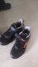 鸿星尔克（ERKE）童鞋男女童密网跑鞋新品大小童运动鞋【鸣鸥】正黑/钢灰色38 实拍图