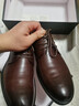 海澜之家HLA皮鞋男士商务休闲秋冬德比正装鞋子男H135/H171 棕色42 实拍图
