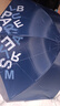 天堂 防风雨伞三折男女款商务晴雨伞57*7骨  趣味字母藏青 实拍图