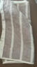 金号毛巾 纯棉A类加厚吸水面巾 新疆棉毛巾 灰棕4条装 70*34cm 106g 实拍图