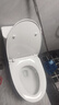 九牧（JOMOO）马桶 家用虹吸式马桶大冲力节水坐便器 防臭瞬冲 易洁抗菌马桶 易洁无棱-双旋暴风冲11396-305坑 实拍图