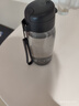 特百惠（Tupperware）乐趣550ML塑料杯夏季男女学生便携运动水杯子大容量双饮口 都市灰 实拍图