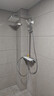 九牧（JOMOO）花洒淋浴套装琴键按摩喷枪除垢顶喷水愈精灵淋浴器36668-882/1B-1 实拍图