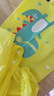 牧萌儿童雨衣男童女童幼儿园小童宝宝全身防水男孩雨披 活力黄恐龙 M 实拍图