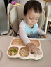 可优比（KUB）宝宝餐盘硅胶婴儿学吃饭分格儿童餐具辅食碗餐盘带吸盘-星星餐盘 实拍图